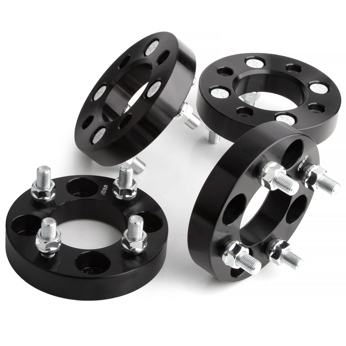 JiiinMiiin 4x4 wheel spacer front view with CNC finish for durability.