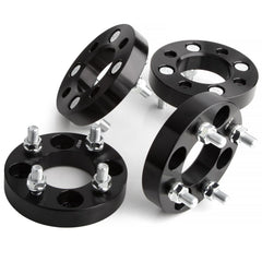JiiinMiiin 4x4 wheel spacer front view with CNC finish for durability.
