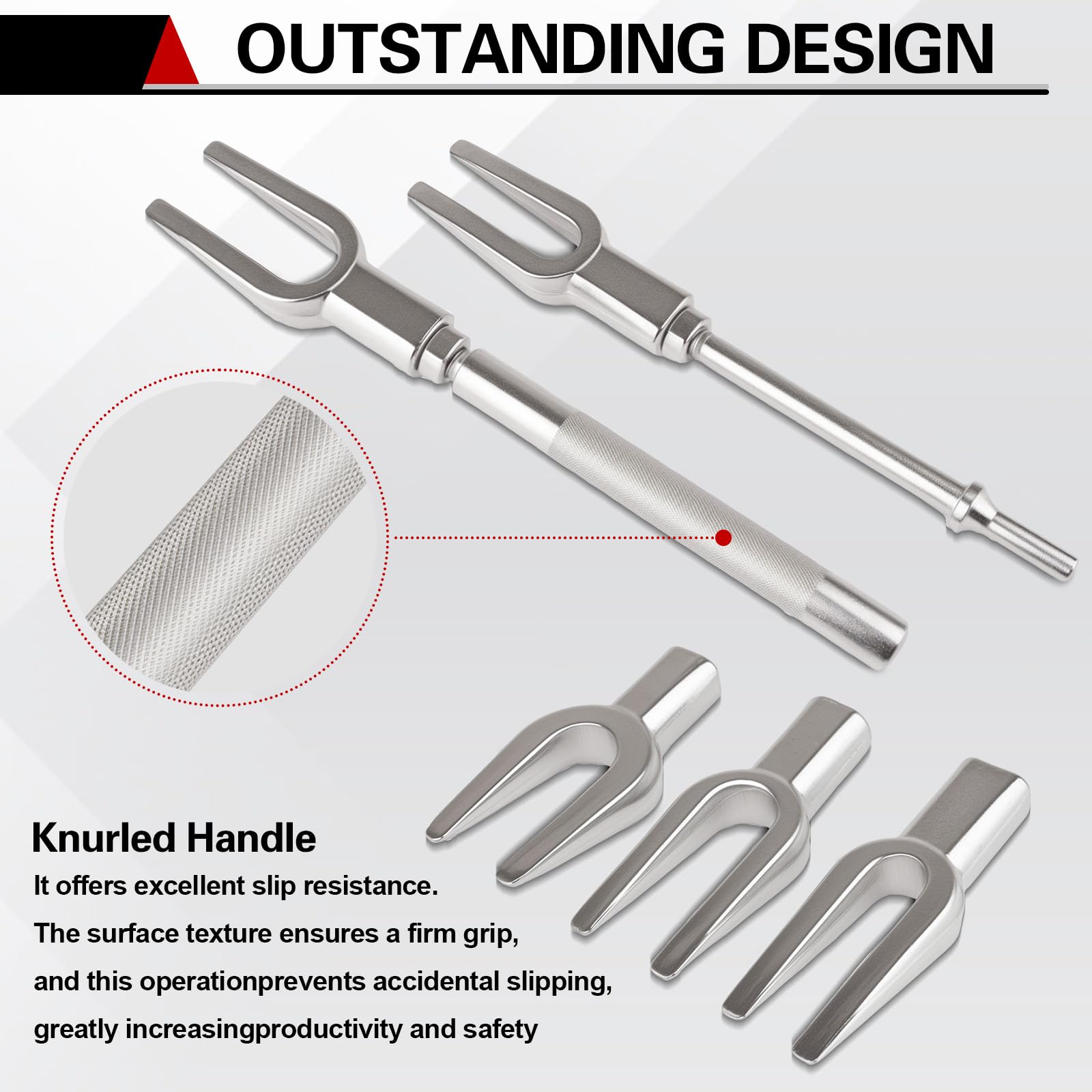 Jiimee adapter handle for air hammers expands tool versatility.