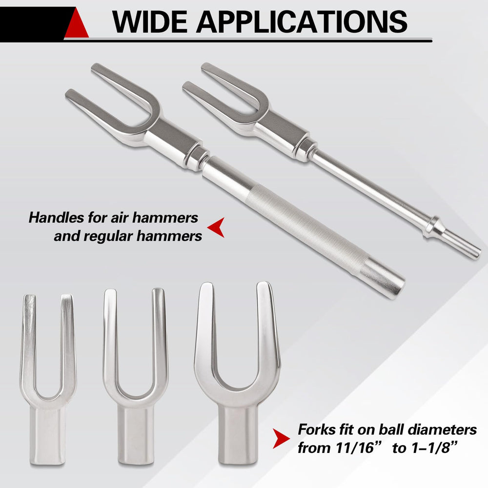 Jiimee dual-handle design with precision forks speeds up installation.