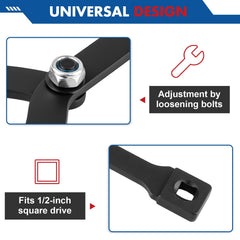 Jiimee variable pins 3.5mm-10mm for versatile pulley compatibility.