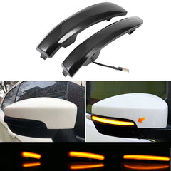 Jinfili sequential LED mirror signal for Ford Escape enhances visibility with amber dynamic glow