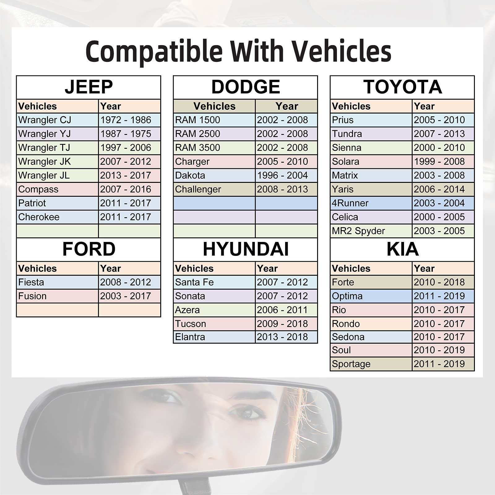 JINGEA windshield bracket included for secure mounting and durability.