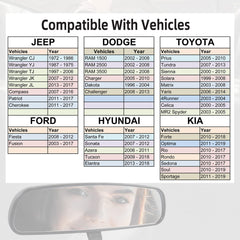JINGEA windshield bracket included for secure mounting and durability.