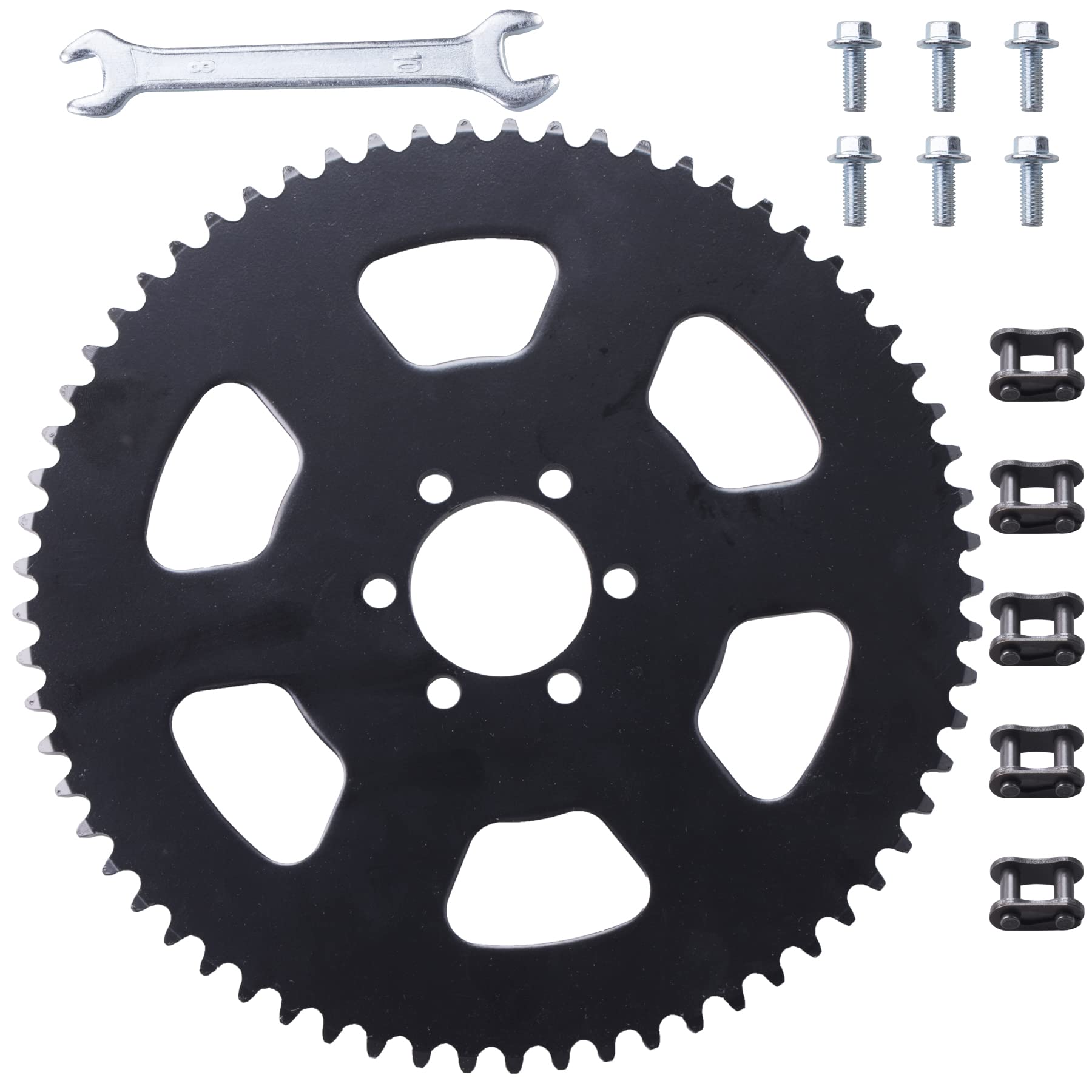 JINGKE rear sprocket installed on Coleman CT100U showing solid fit.