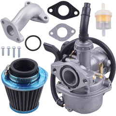 JINGKE PZ19 carburetor with 35mm air filter for smoother throttle response