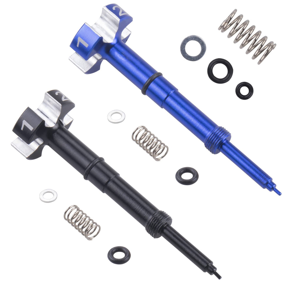 JINGKE air-fuel screw adjuster mounted on Keihin FCR carb for precise idle tuning