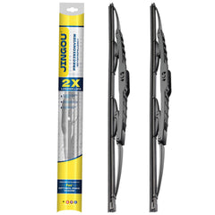 JINGOU 20in 20in wiper blades front view for all-season visibility