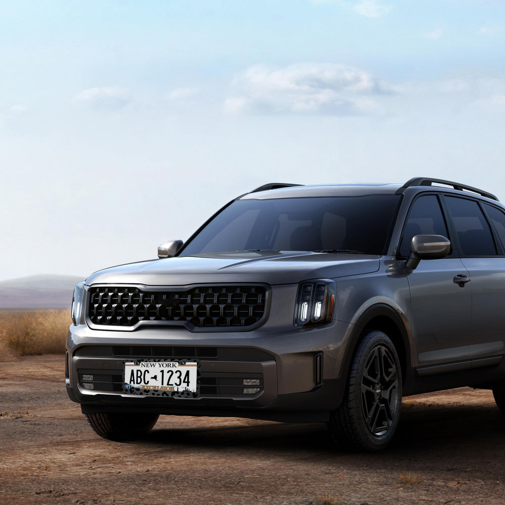 JINGSEN license frame smooth-edge design protects car paint during installation