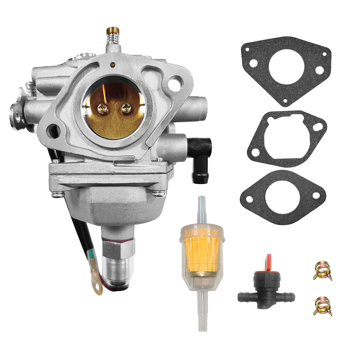 JingSney carburetor for Kohler Courage 22-27hp engines enhances model compatibility.
