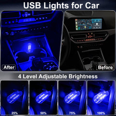 JINRUITOP touch-dimmable car light for easy brightness adjustment.