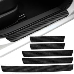 JinzhuxiaGS door sill protector for front doors adds scratch resistance and style.