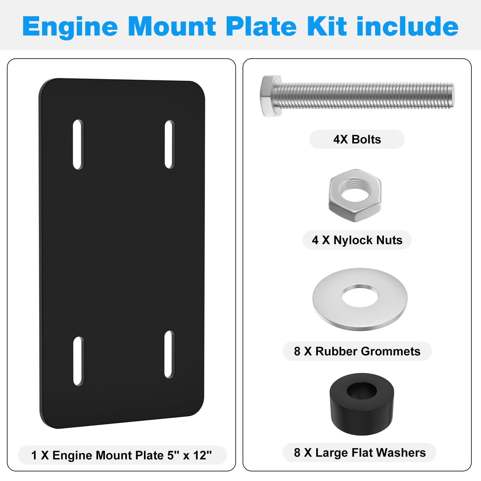 JIOTAR bolt-pattern hardware ensures automotive-grade mounting for durability