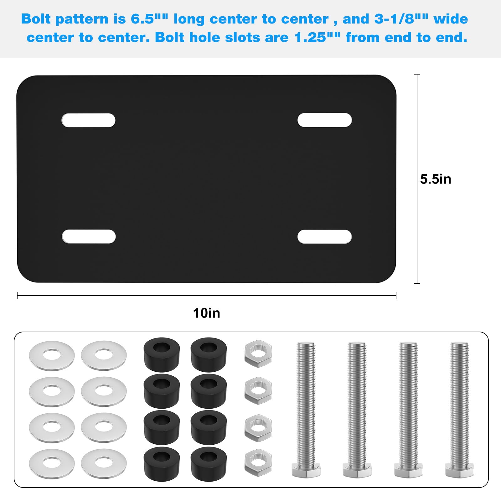 JIOTAR easy install Predator 212cc plate helps secure the engine quickly