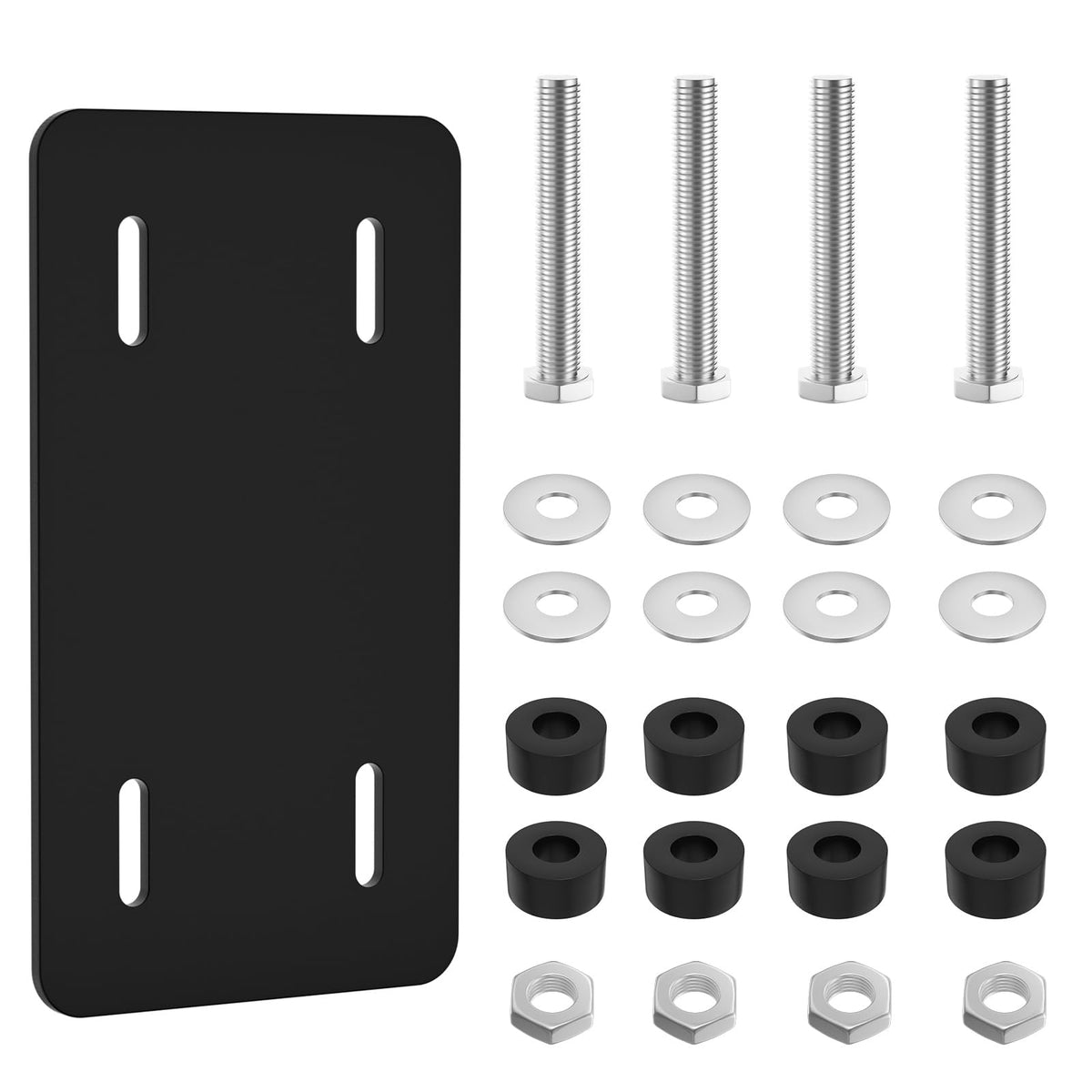 JIOTAR Predator 212cc engine mount plate for secure installation and stability