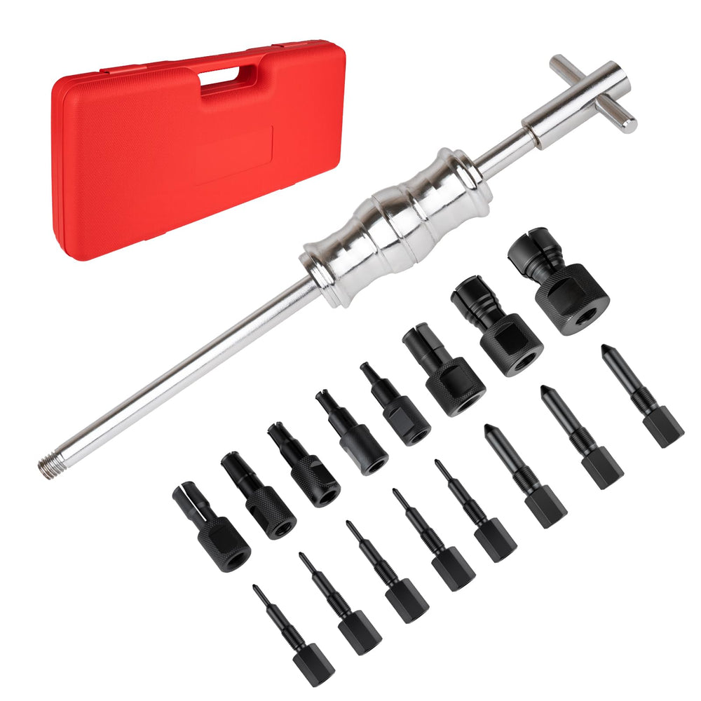 Jiouxip bearings puller kit with expandable collets, enabling precise bearing removal across sizes.