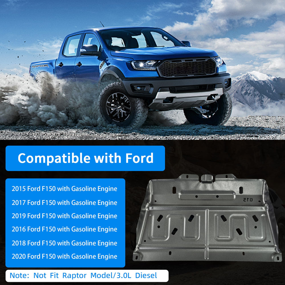 JISKAIAI front underbody splash panel shields against rain and dirt