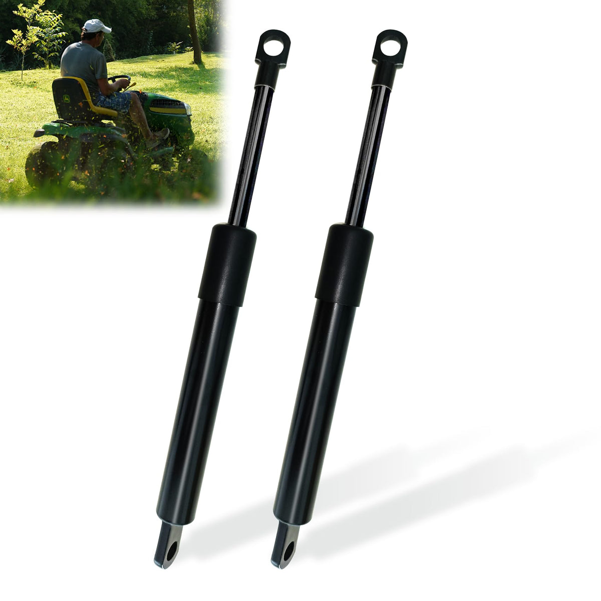 jiuoici 539102720 steering damper for Husqvarna BZ BZE improves stability during mowing.