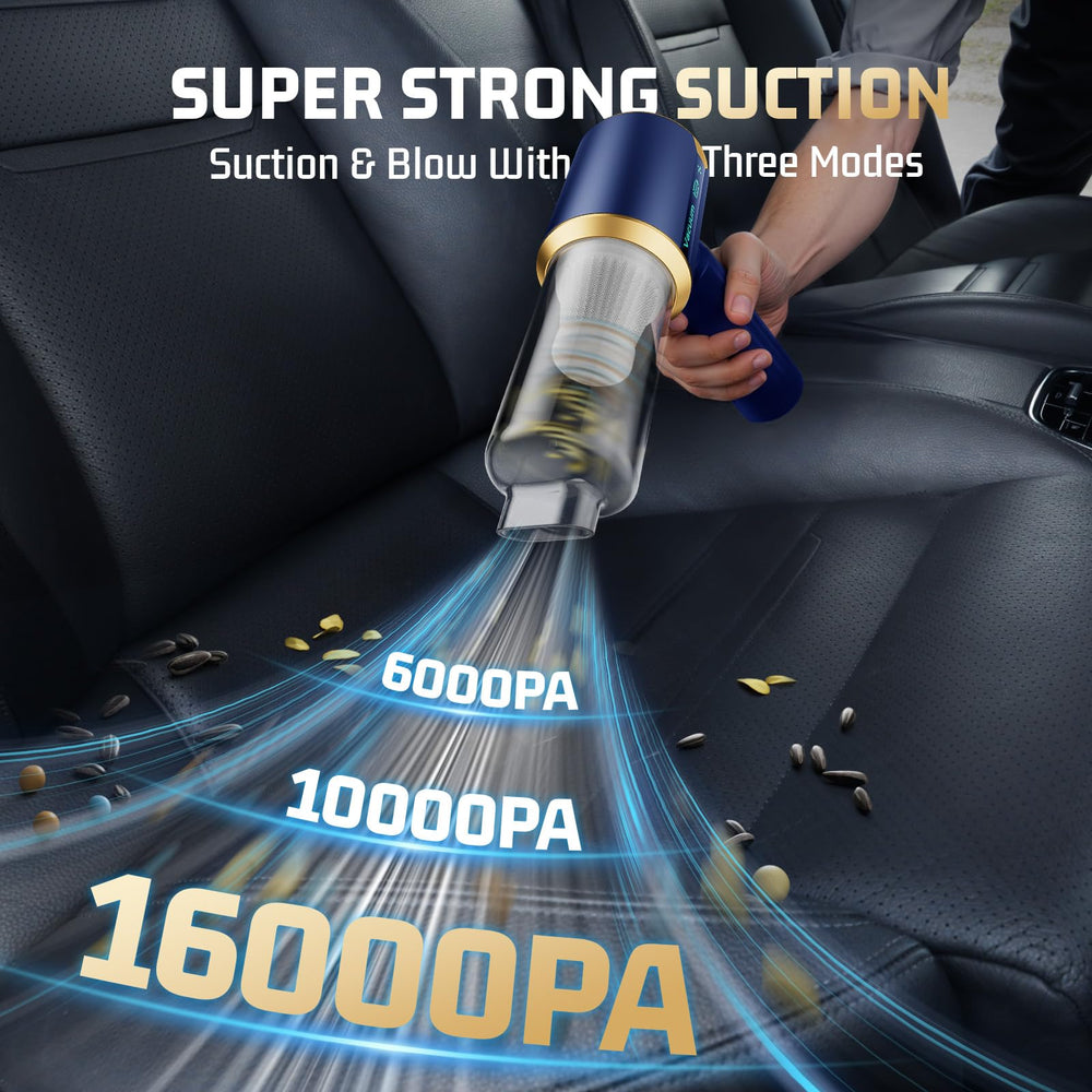JIXINMIYUE brushless motor delivers strong suction for tough dirt.