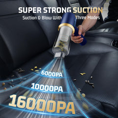 JIXINMIYUE brushless motor delivers strong suction for tough dirt.