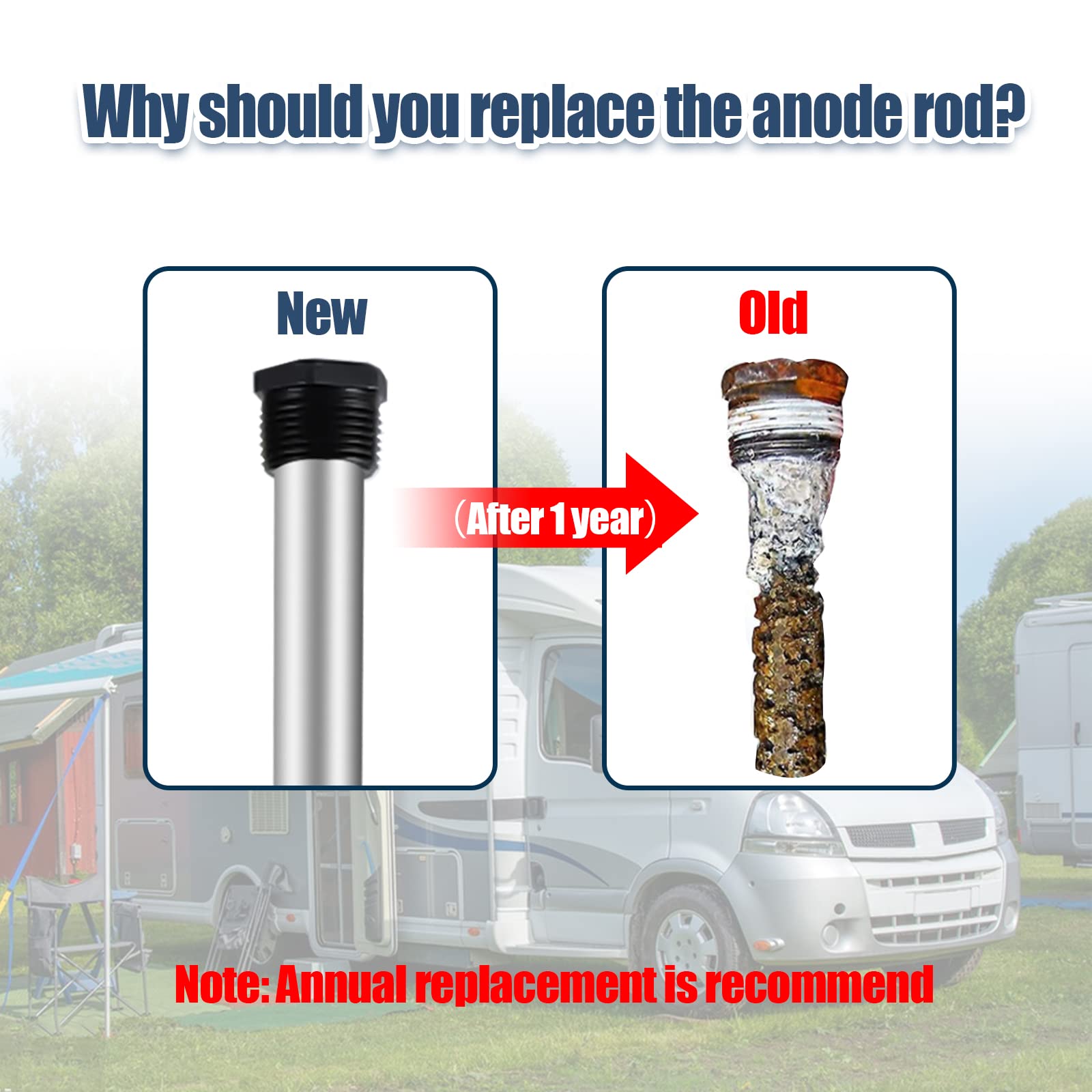 jixsloft double hex wrench socket for easy anode removal