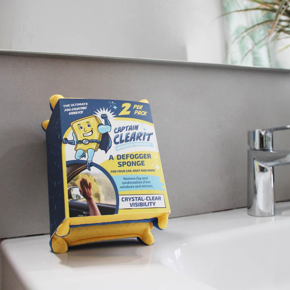 JJ KENT Captain ClearIt sponge fits car cleaning kits.