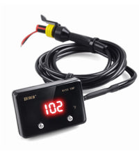 JJCOCO digital water temperature gauge display on dashboard for quick real-time readings