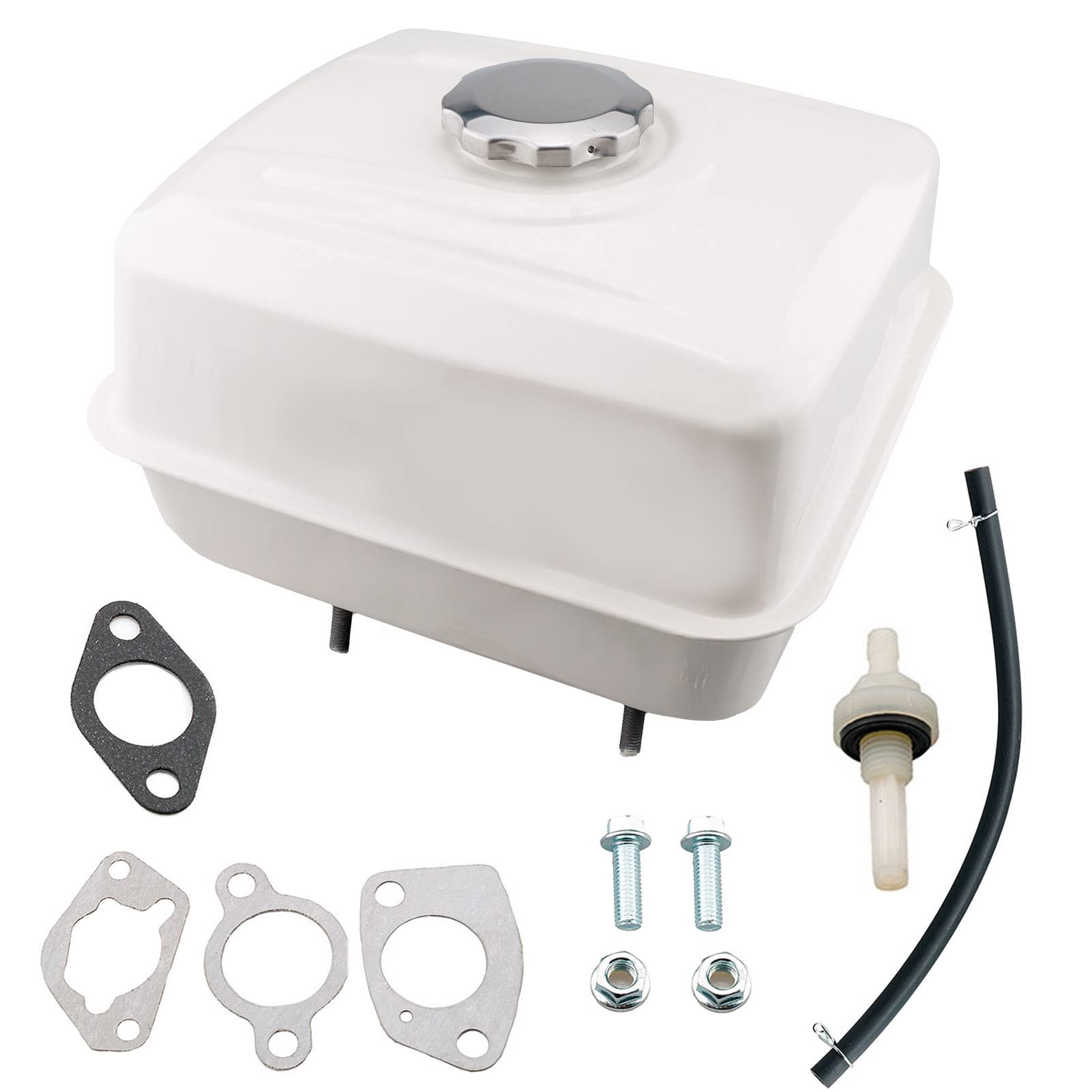 JJing fuel tank for Honda GX390 with mounting hardware included for easy replacement