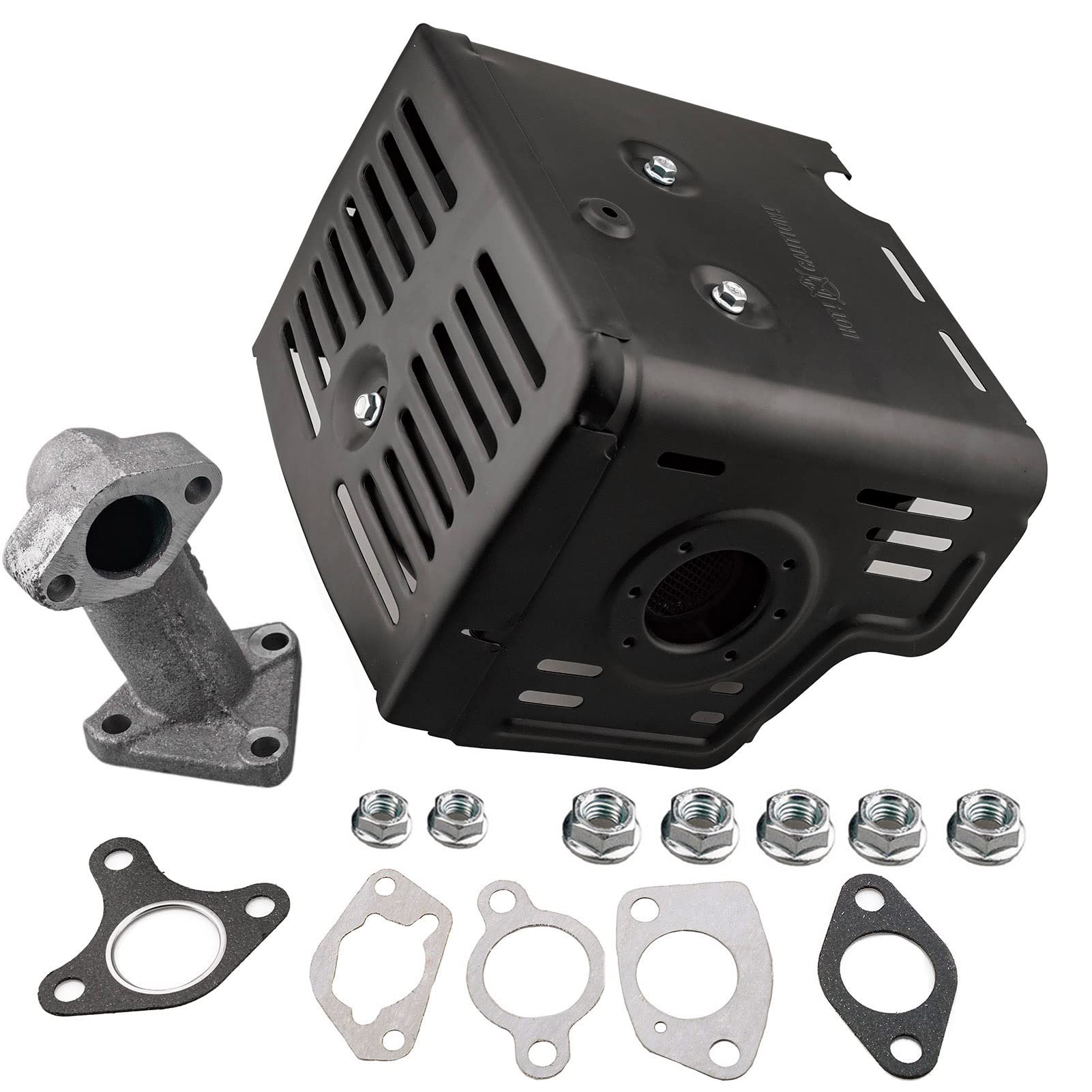 JJing muffler exhaust pipe assembly for GX engines ensures smooth fit and quiet operation.