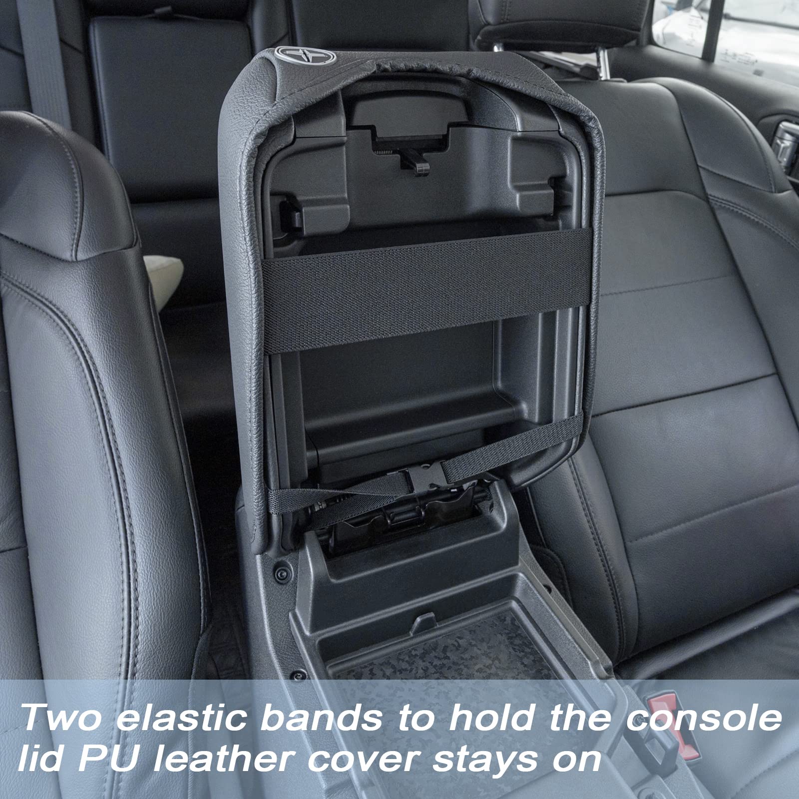 JKCover armrest cover with keyhole access enables easy lock operation.
