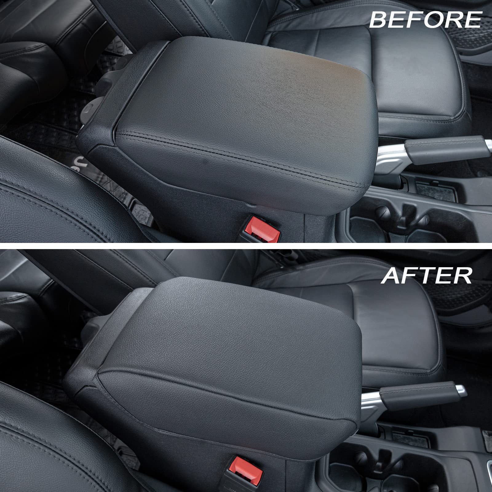 JKCover Gladiator JT armrest cover demonstrates waterproof durability for rugged driving.