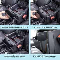 JKCOVER ABS-built hanging box adds durable interior organization.