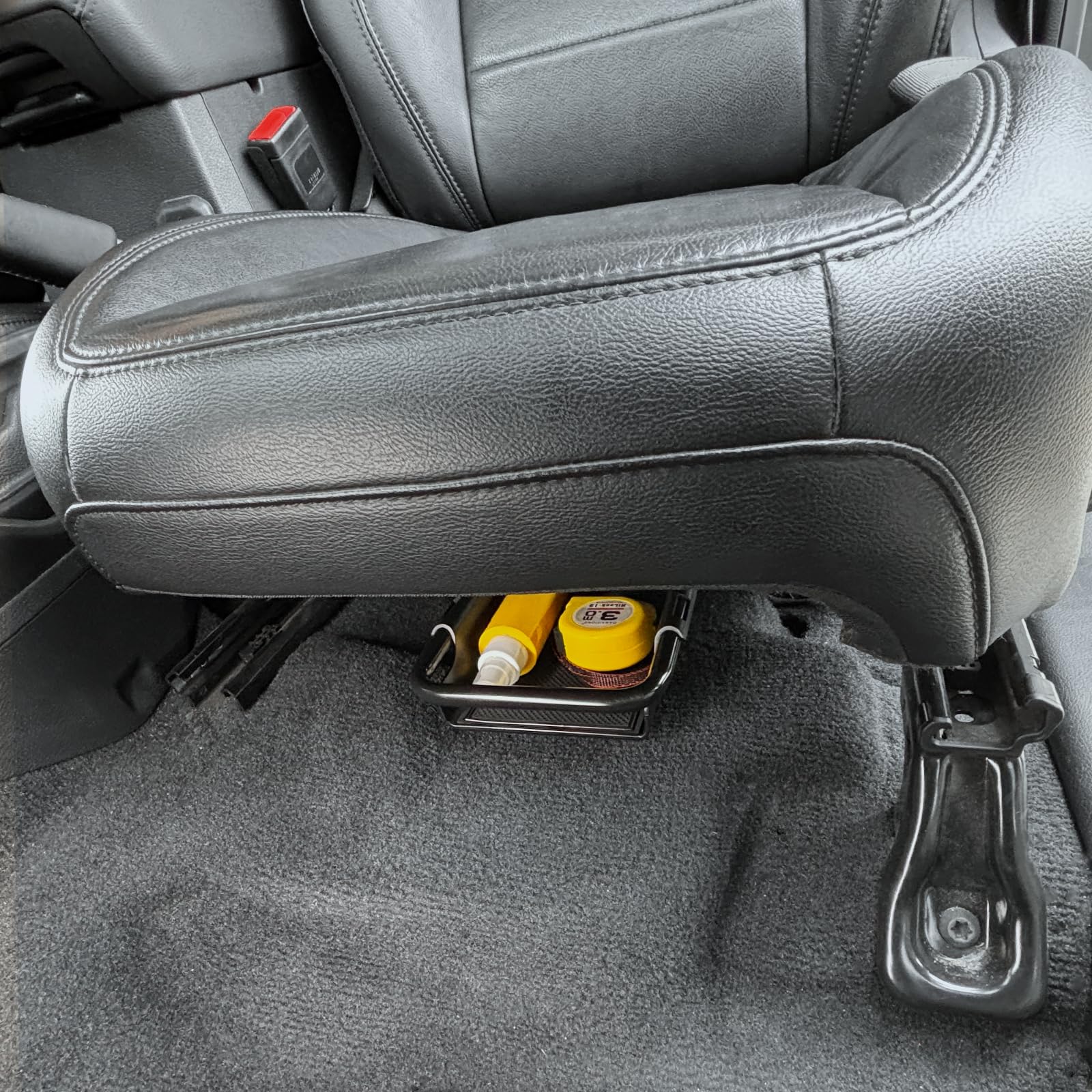 JKCover compatible under-seat tray for Jeep Gladiator JT and Wrangler models.