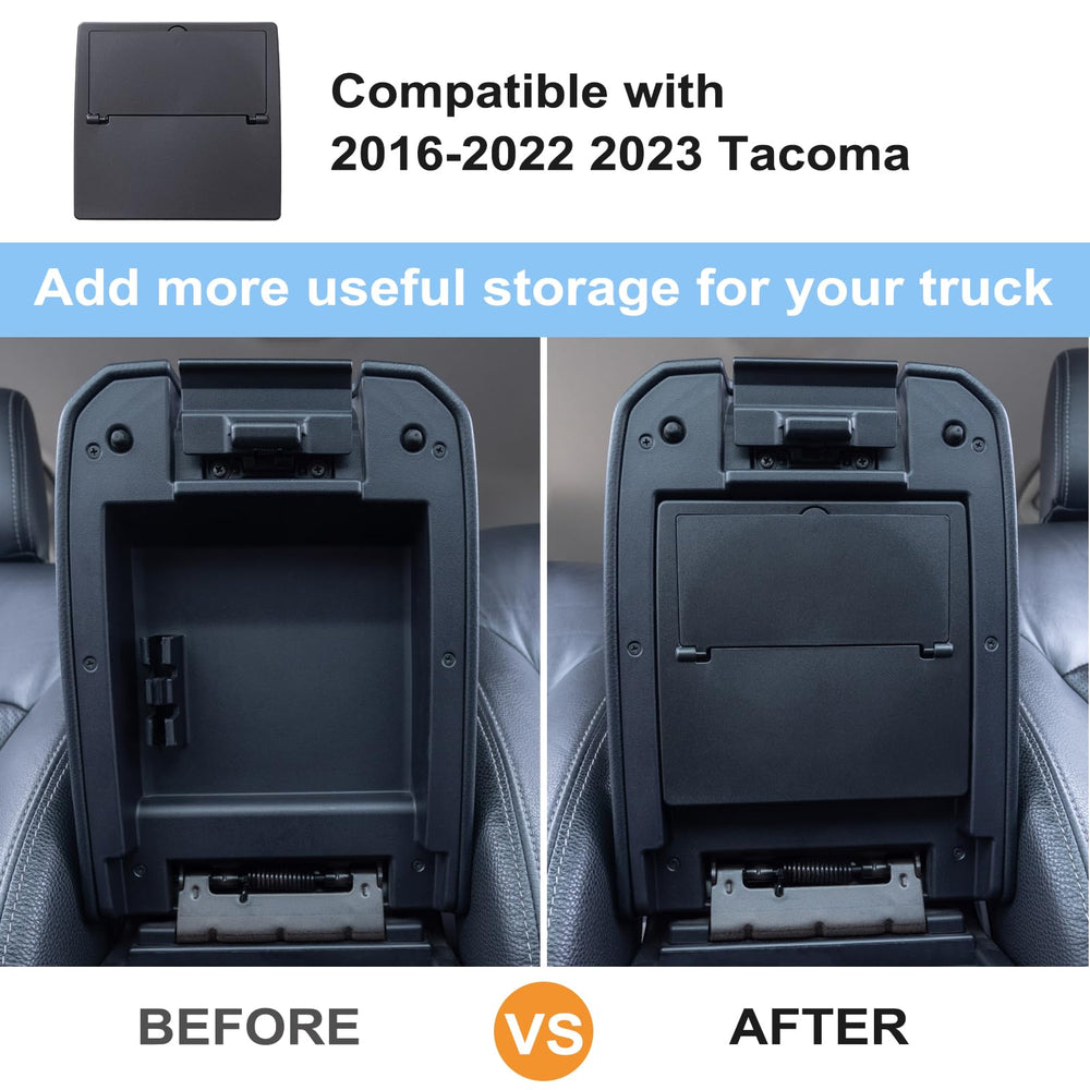 JKCOVER press-to-open mechanism providing quick access in Tacoma.