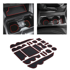 JKCOVER Tacoma cup holder liner protects against spills and crumbs.
