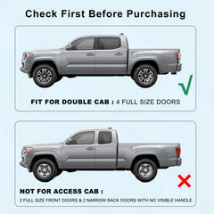 JKCOVER Tacoma door pocket liner protects pockets and keeps items organized.