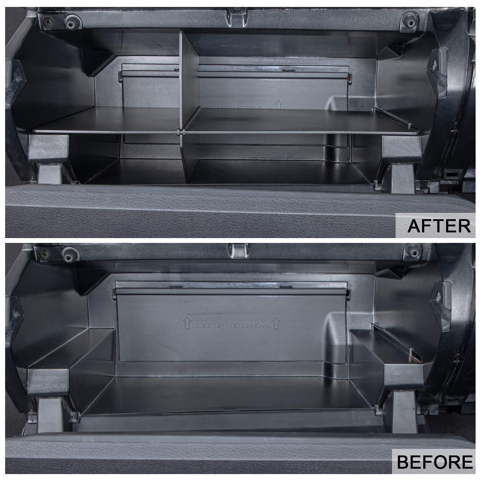 JKCOVER Tacoma organizer fits the glove box precisely, reducing clutter during commutes.