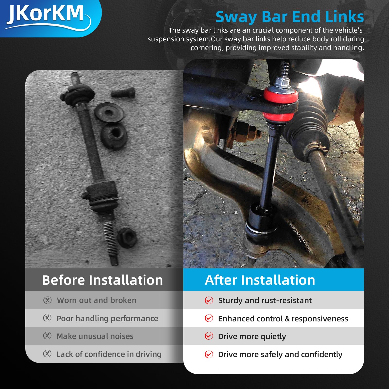 JKorkM quick installation instructions simplify the upgrade process