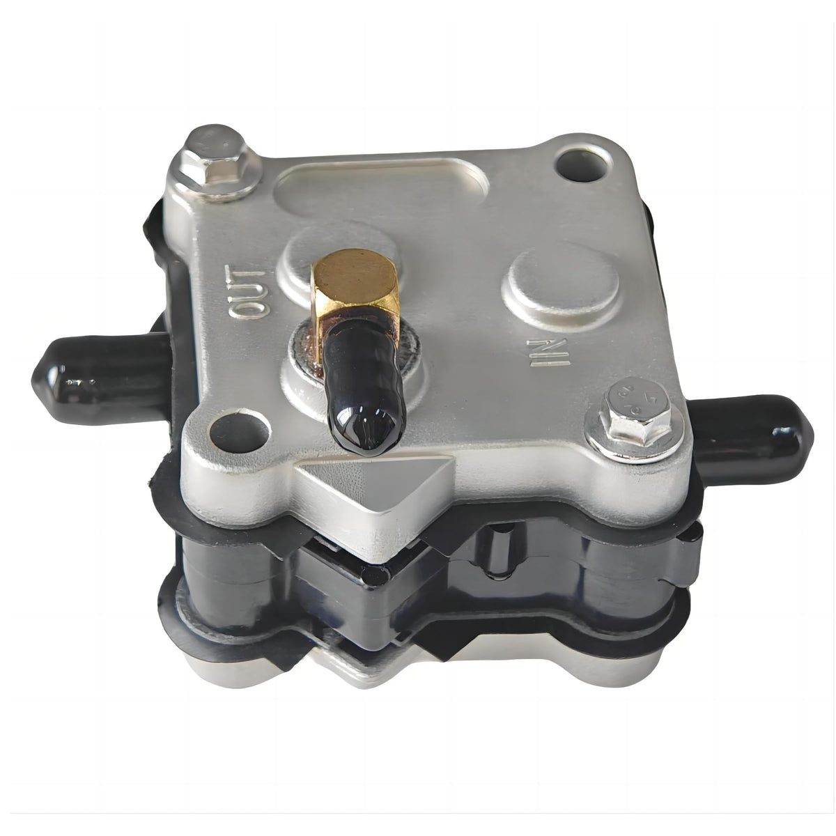 JLM Marine fuel pump front view for Mercury Mariner replacement, reliable on-water use