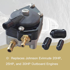 JLM MARINE 438555 installation-ready fuel pump image.