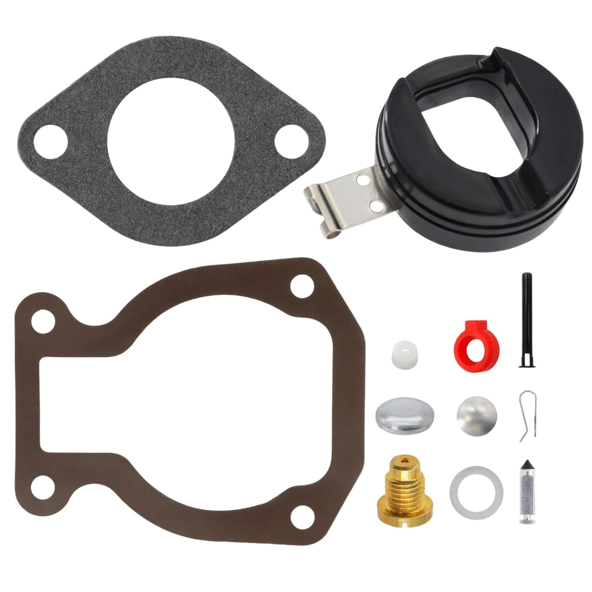 JLM MARINE 439072 carburetor kit front view showing full package for renewal