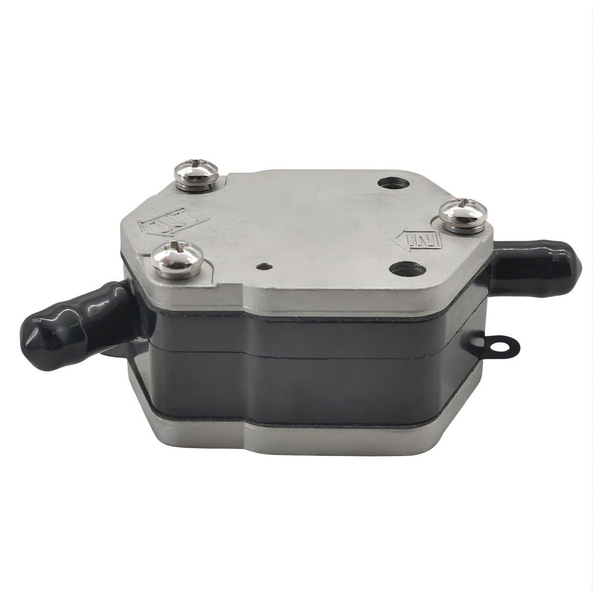 JLM MARINE 6E52441010 fuel pump for Yamaha 2-stroke engines enhances fuel delivery.