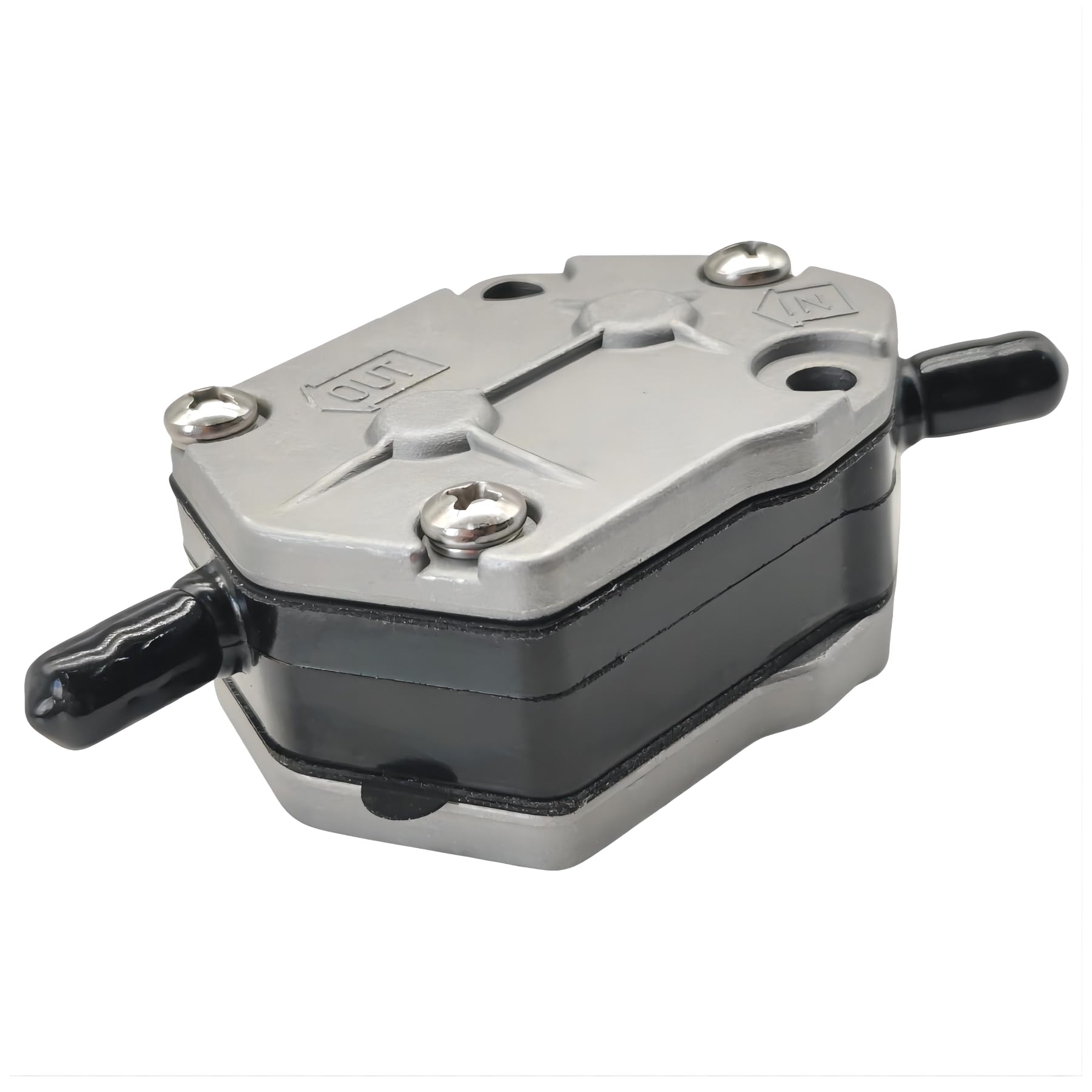 JLM MARINE fuel pump for outboard engines ensures reliable fuel delivery on the water.