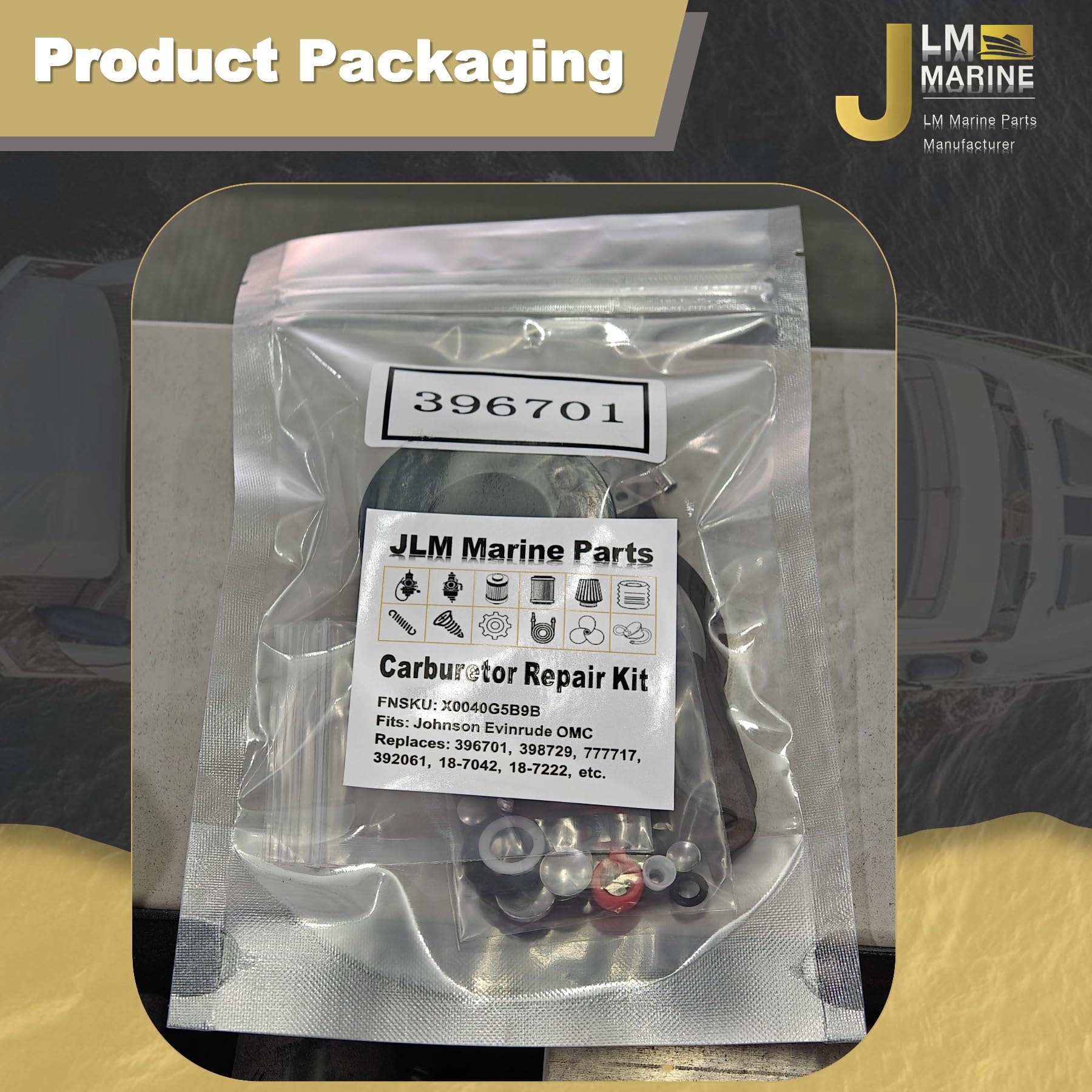 JLM MARINE idle jet kit helps smooth idle and response