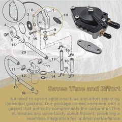 JLM Marine fuel-delivery system visual supports smooth engine operation