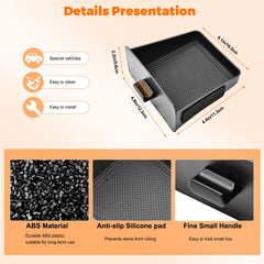JLQP ABS plastic drawer close-up shows durability and OEM-like fit.