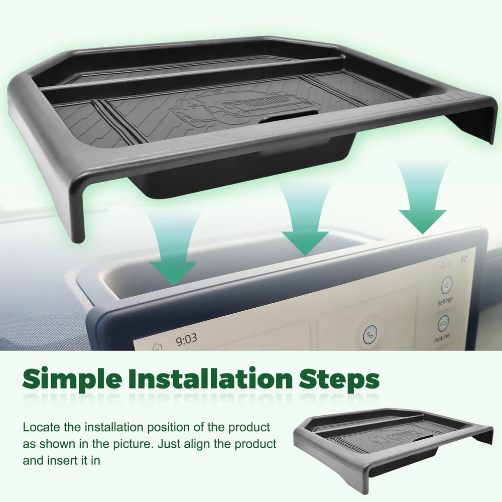 JLQP easy-to-clean, durable dash accessory enhancing Maverick storage and reach.