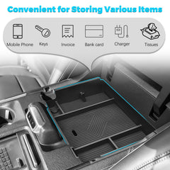 JLQP expedition non-slip rubber pads prevent items from shifting.