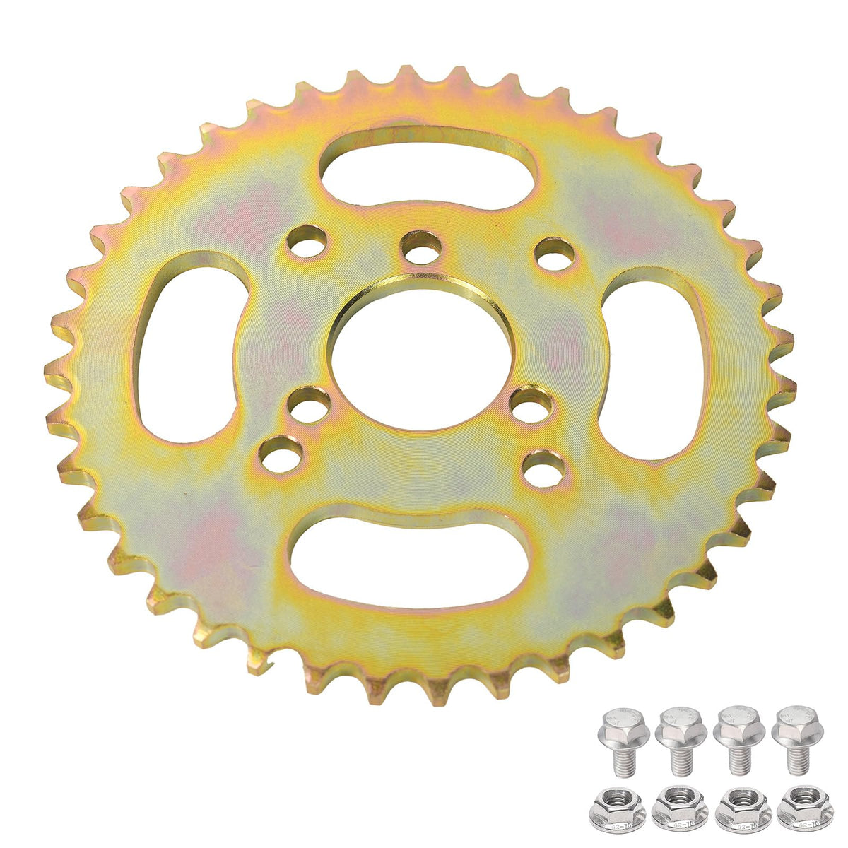 JMCHstore 40T rear sprocket with 3-hole mounting for Coleman mini bikes