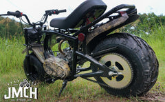 JMCHstore 60T gold zinc-coated sprocket resists rust in rugged conditions